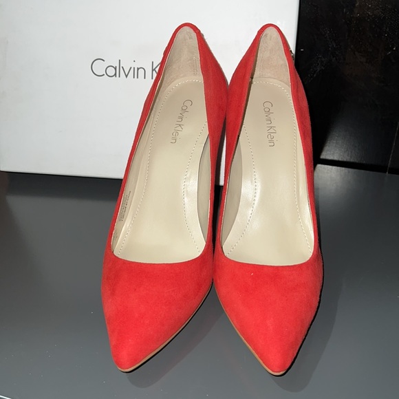 Calvin Klein Red Heels!!! - Picture 4 of 7